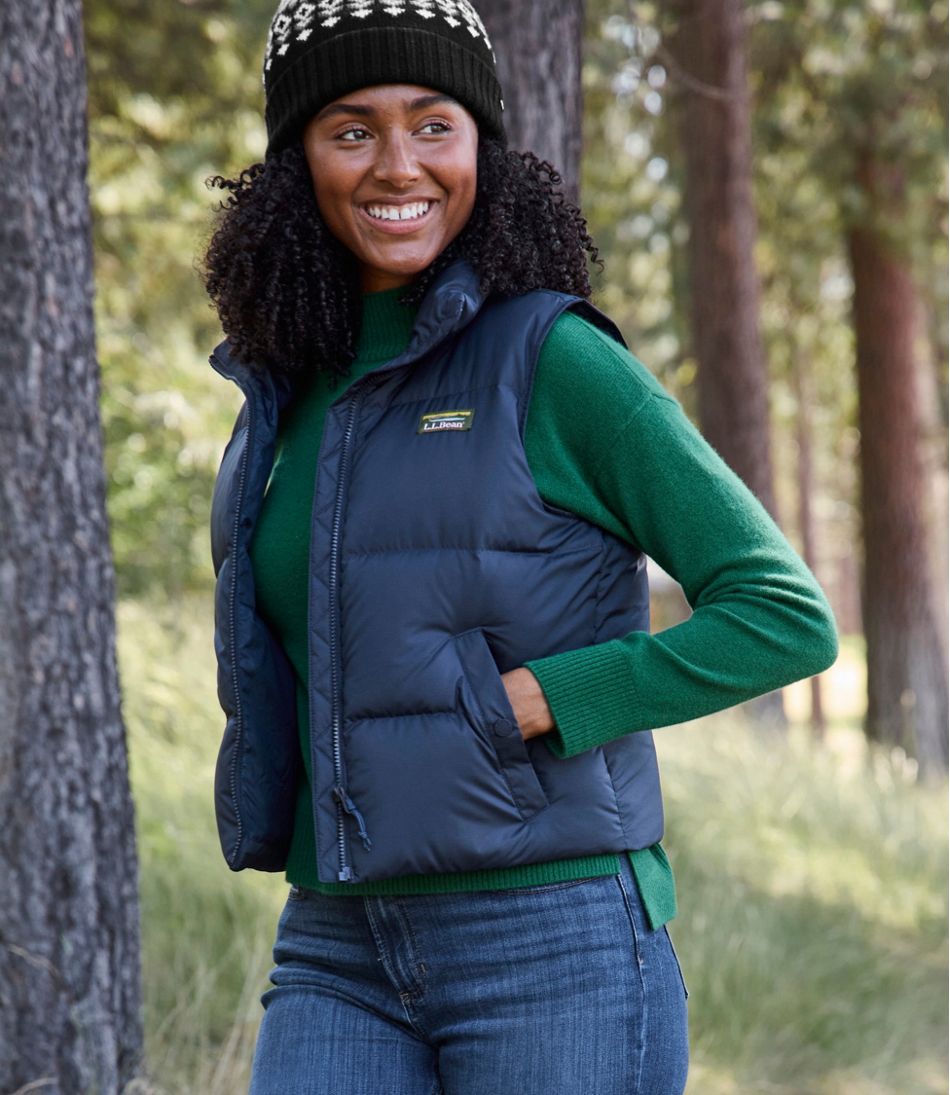 L.L.Bean | Women's Mountain Classic Down Vest, Cropped