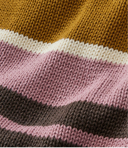 L.L.Bean | Women's Signature Original Cotton Sweater, Shawl Cardigan Stripe