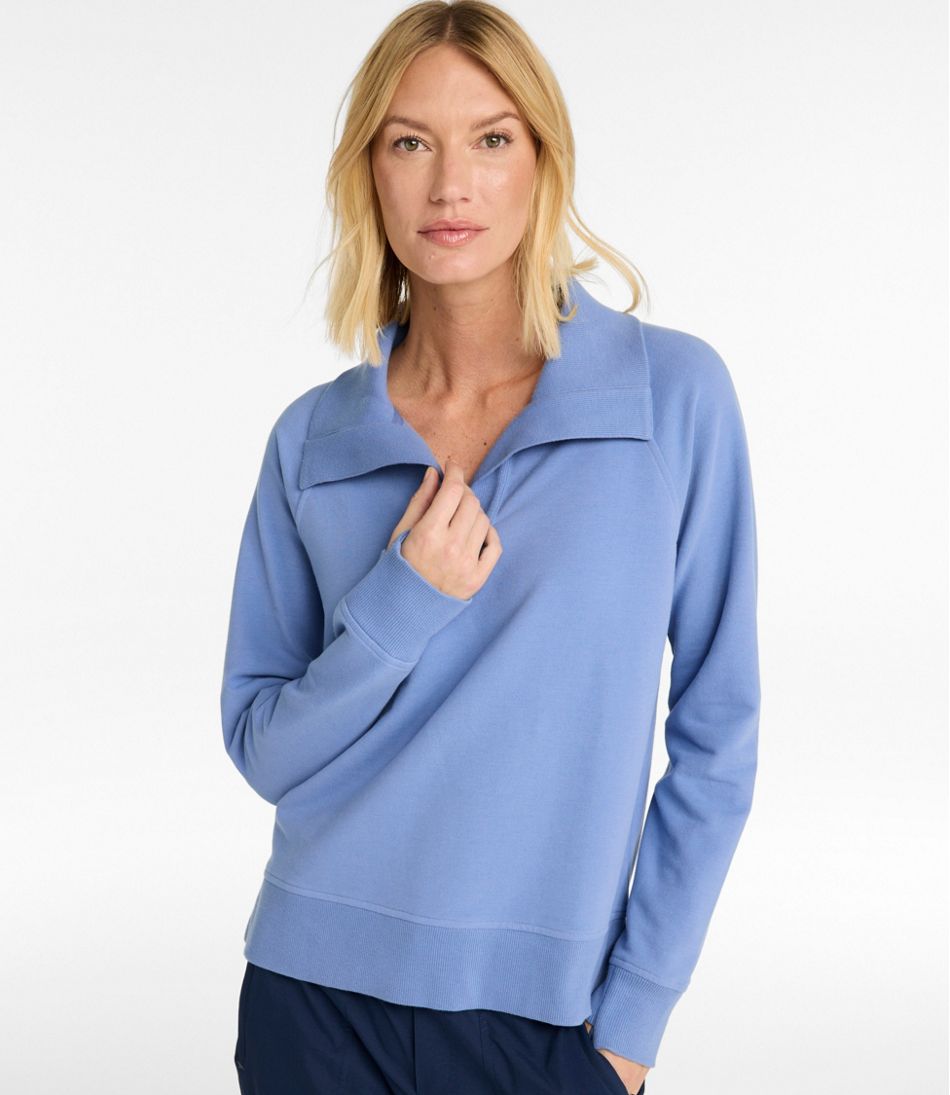 L.L.Bean | Women's Bean's Cozy Splitneck Pullover Sweatshirt