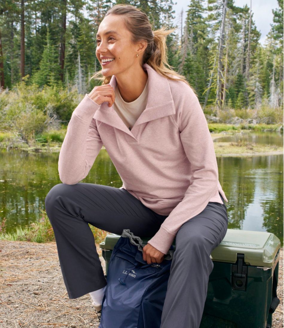 L.L.Bean | Women's Bean's Cozy Splitneck Pullover Sweatshirt