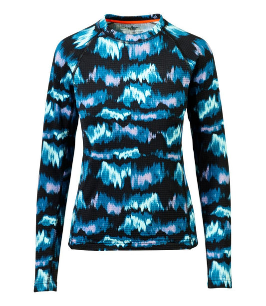 L.L.Bean | Women's L.L.Bean Heavyweight Base Layer Crew Top, Print