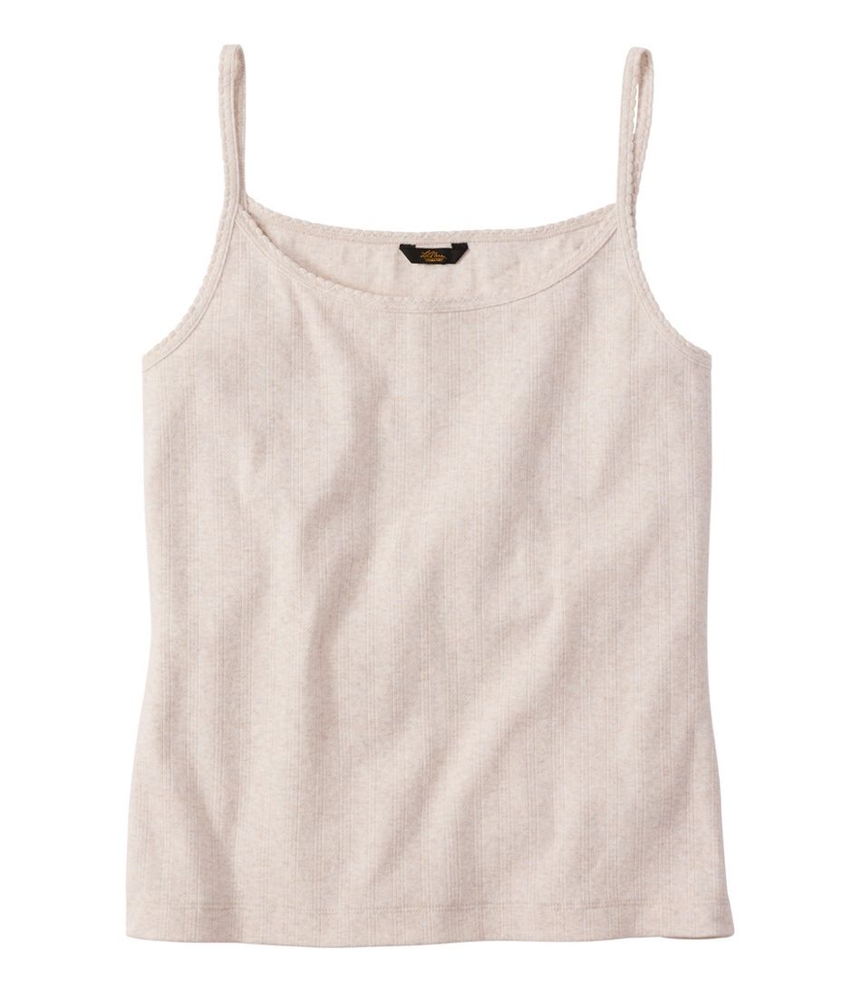 L.L.Bean | Women's Signature Premium Essential Pointelle Cami