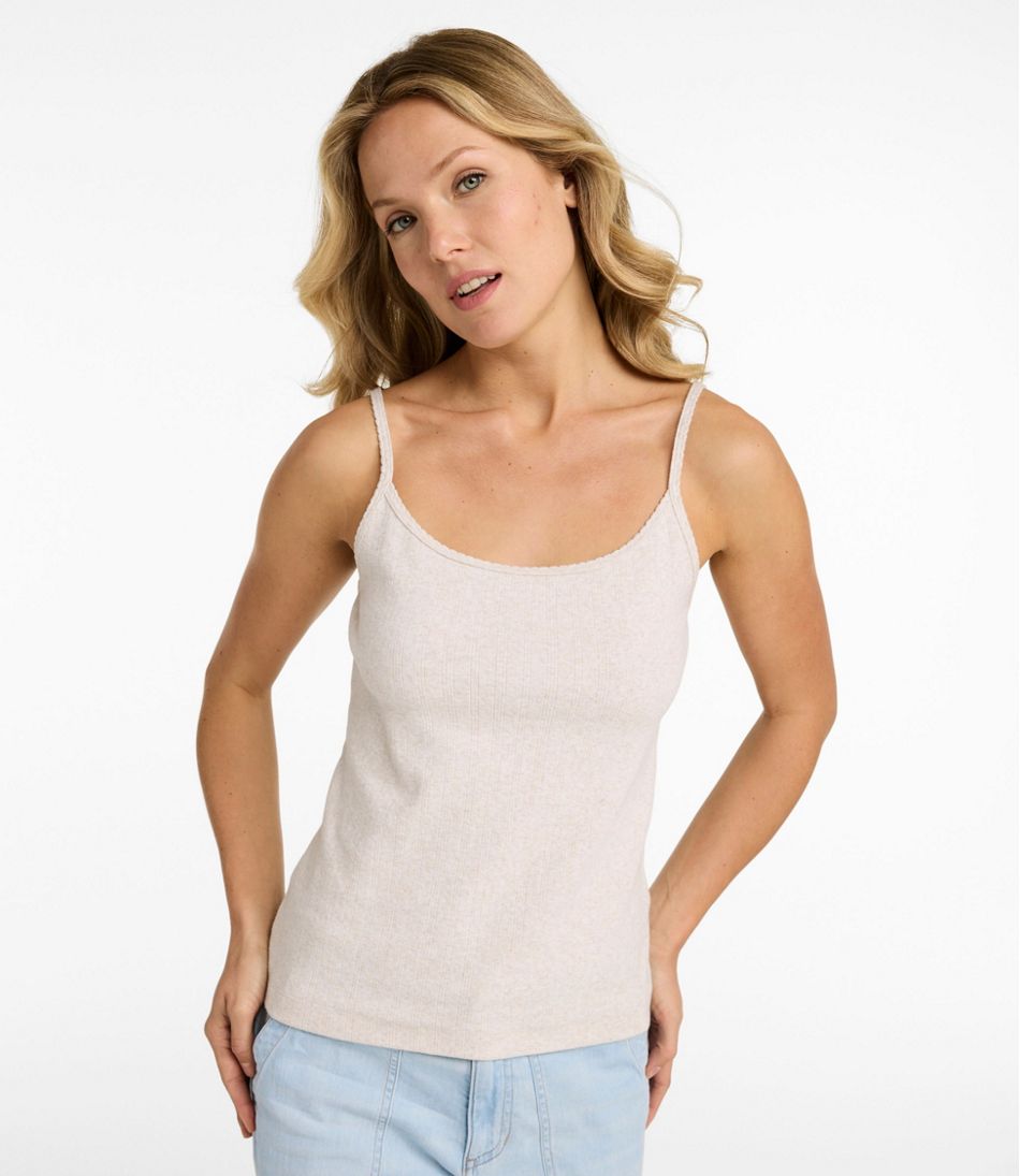 L.L.Bean | Women's Signature Premium Essential Pointelle Cami