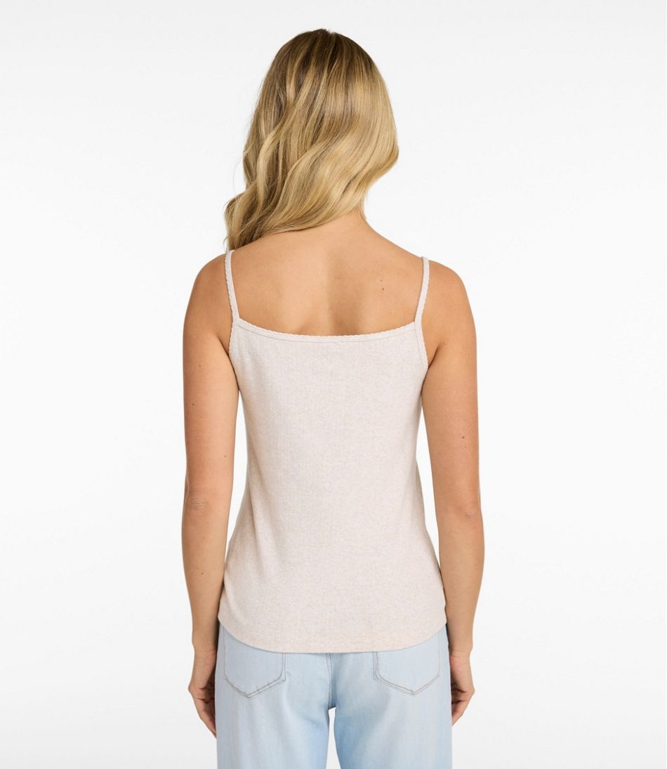 L.L.Bean | Women's Signature Premium Essential Pointelle Cami