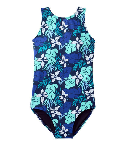 L.L.Bean | Women's BeanSport Highneck Tanksuit, Print