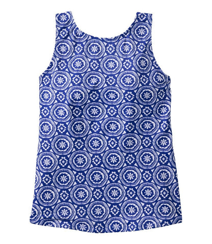 L.L.Bean | Women's BeanSport Highneck Tankini Top, Print