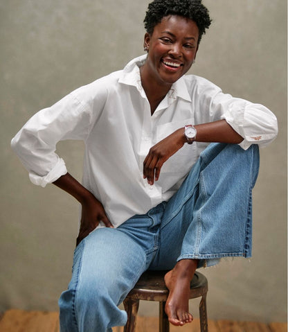 L.L.Bean | Women's Signature Premium Essential Poplin Shirt, Long-Sleeve