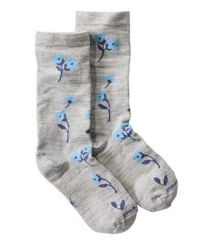 L.L.Bean | Women's Smartwool Everyday Garden Gala Crew Socks