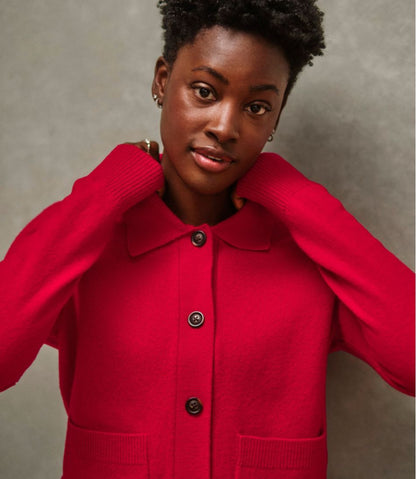 L.L.Bean | Women's Signature Camp Merino Wool Sweater, Cardigan