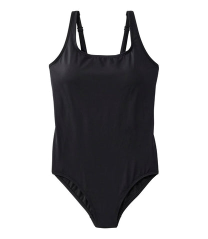 L.L.Bean | Women's L.L.Bean Coastal Essential Swimwear, Scoop Tanksuit