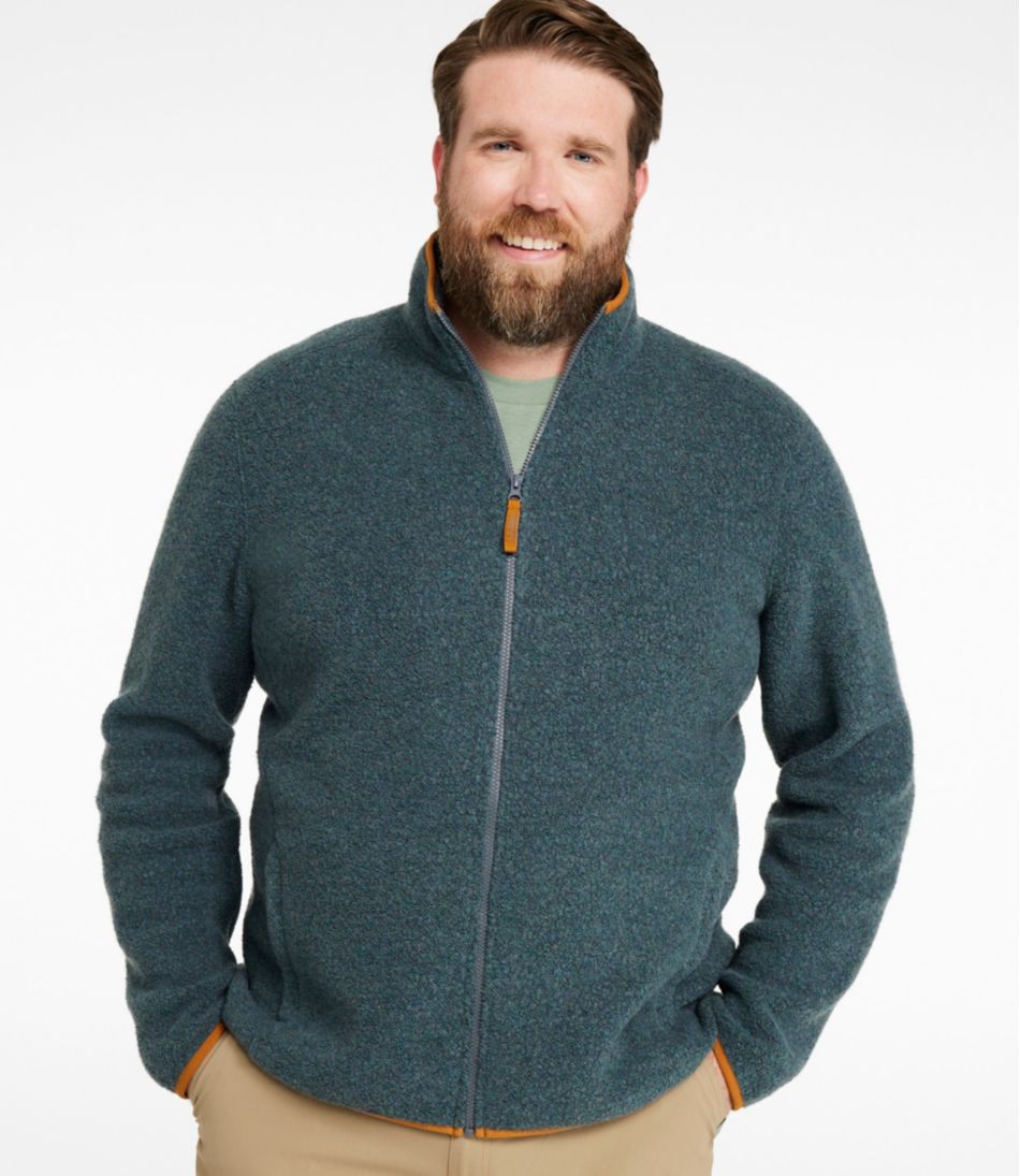 L.L.Bean | Men's All Season Wool Fleece Full-Zip Sweater