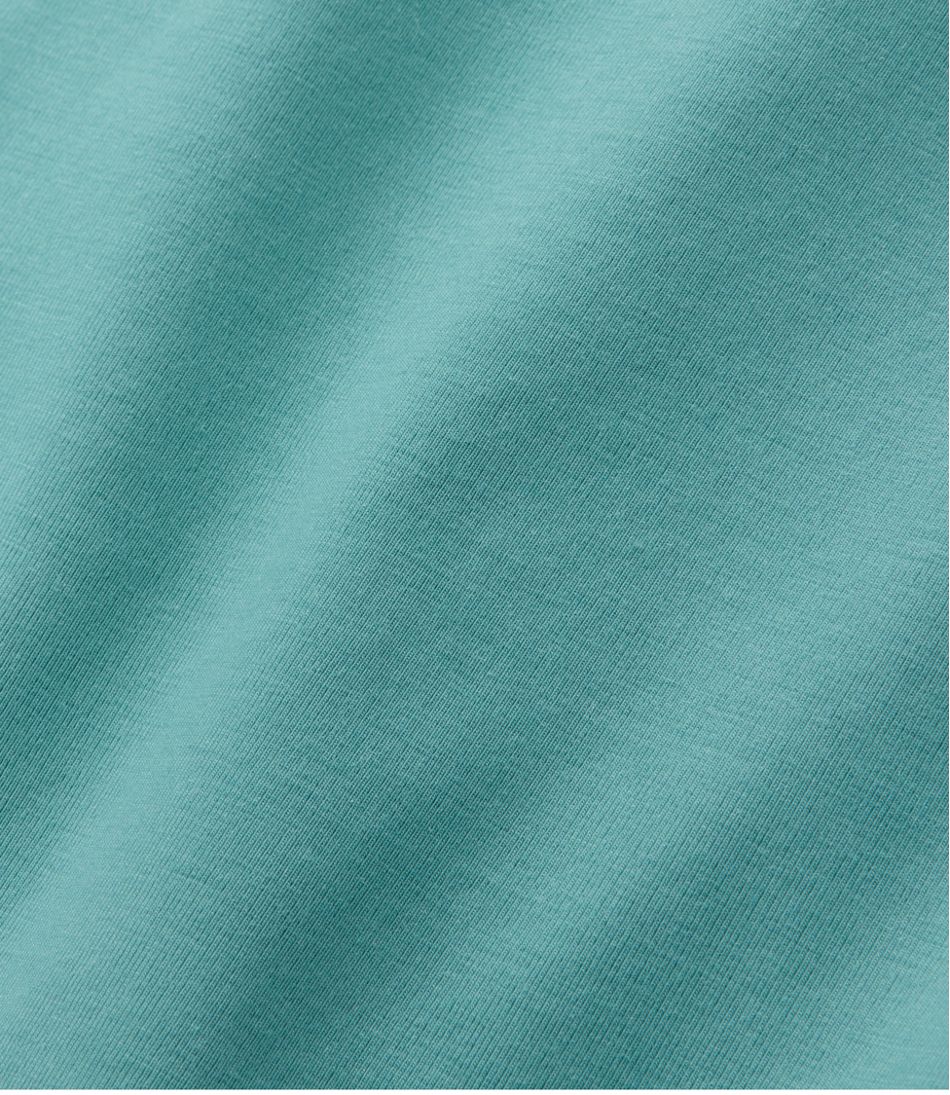 L.L.Bean | Men's Comfort Stretch Performance® Pima Tee, Short-Sleeve Without Pocket