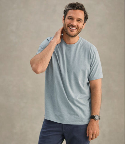 L.L.Bean | Men's Comfort Stretch Performance® Pima Tee, Short-Sleeve Without Pocket