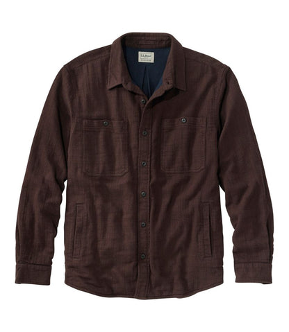 L.L.Bean | Men's 1912 Field Flannel Shirt, Lined, Slightly Fitted Untucked Fit