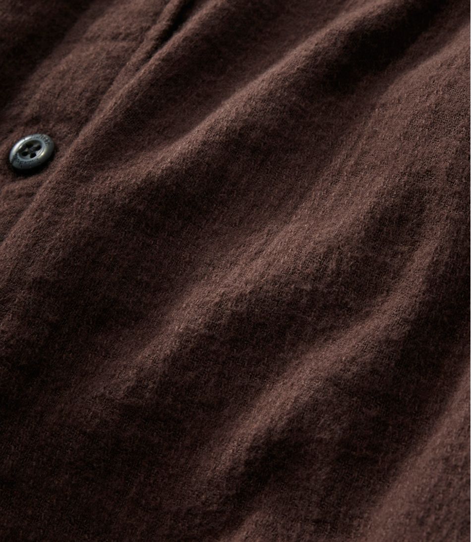 L.L.Bean | Men's 1912 Field Flannel Shirt, Lined, Slightly Fitted Untucked Fit