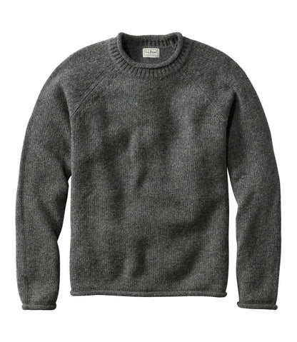 L.L.Bean | Men's Bean's Classic Ragg Wool Sweater, Rollneck