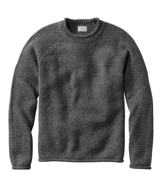 L.L.Bean | Men's Bean's Classic Ragg Wool Sweater, Rollneck