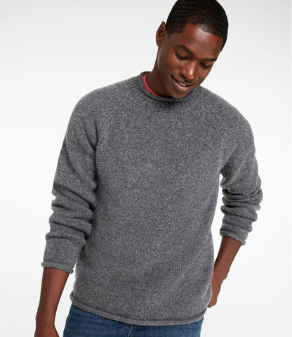 L.L.Bean | Men's Bean's Classic Ragg Wool Sweater, Rollneck
