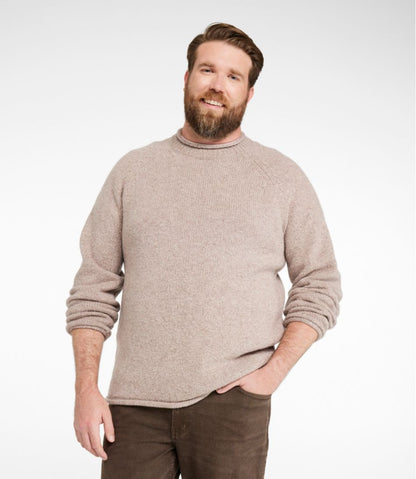 L.L.Bean | Men's Bean's Classic Ragg Wool Sweater, Rollneck