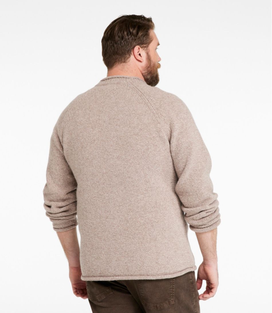 L.L.Bean | Men's Bean's Classic Ragg Wool Sweater, Rollneck