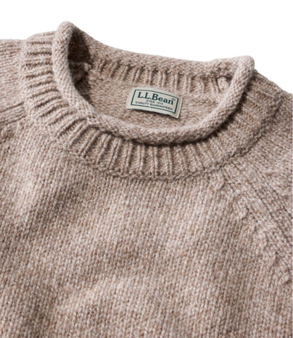 L.L.Bean | Men's Bean's Classic Ragg Wool Sweater, Rollneck