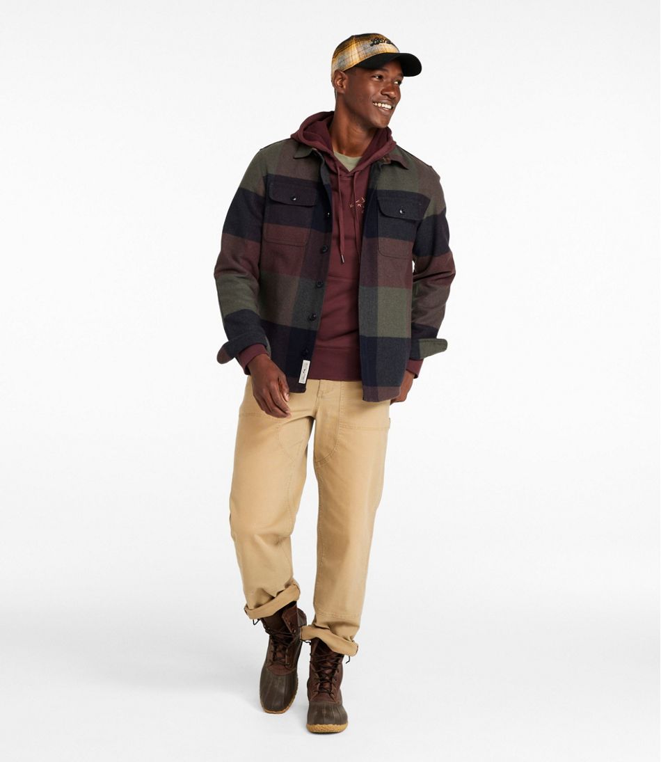 L.L.Bean | Men's Signature Wool Workshirt, Plaid