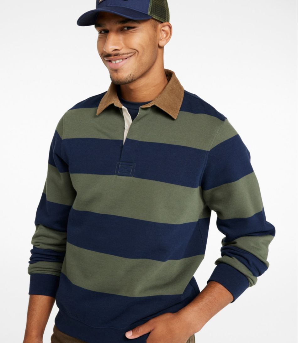 L.L.Bean | Men's Mariner Ultrasoft Sweatshirt, Stripe