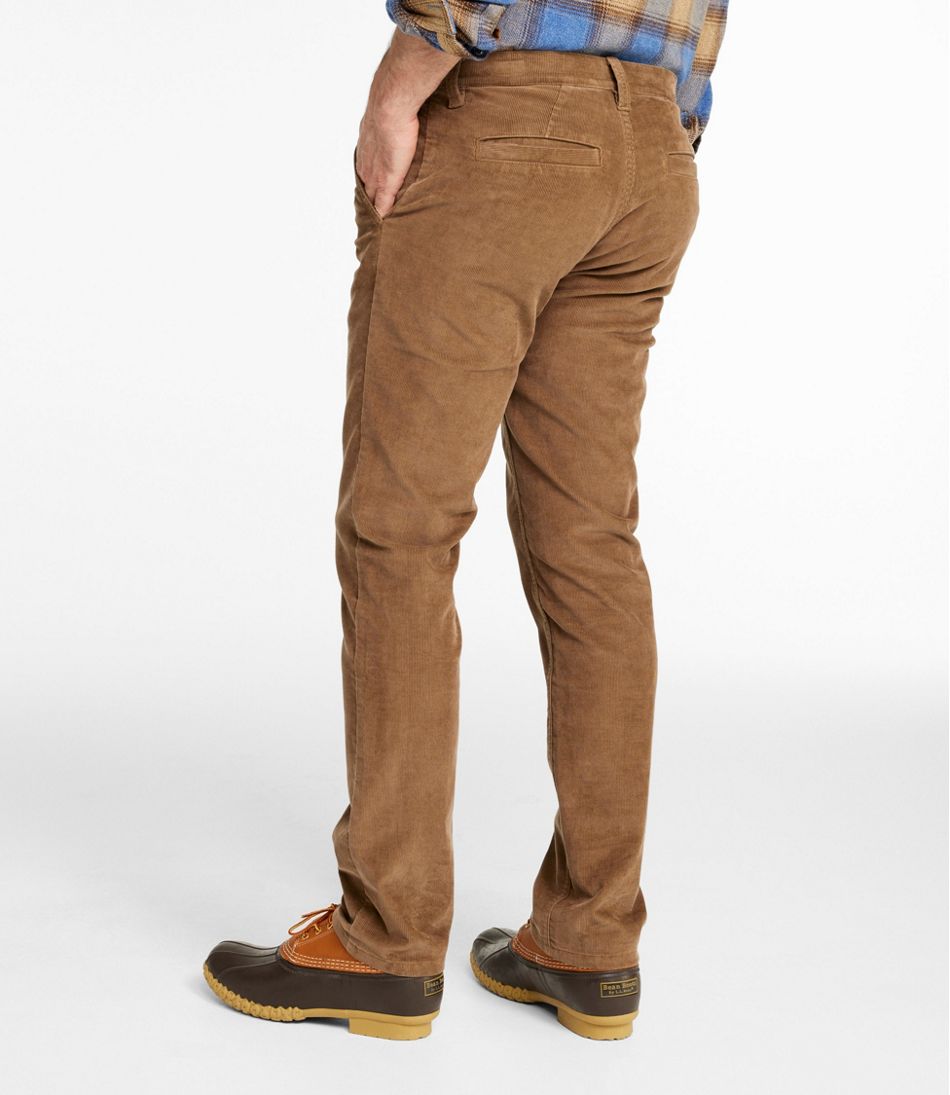 L.L.Bean | Men's BeanFlex® Corduroy Pants, Chinos, Standard Fit, Straight Leg