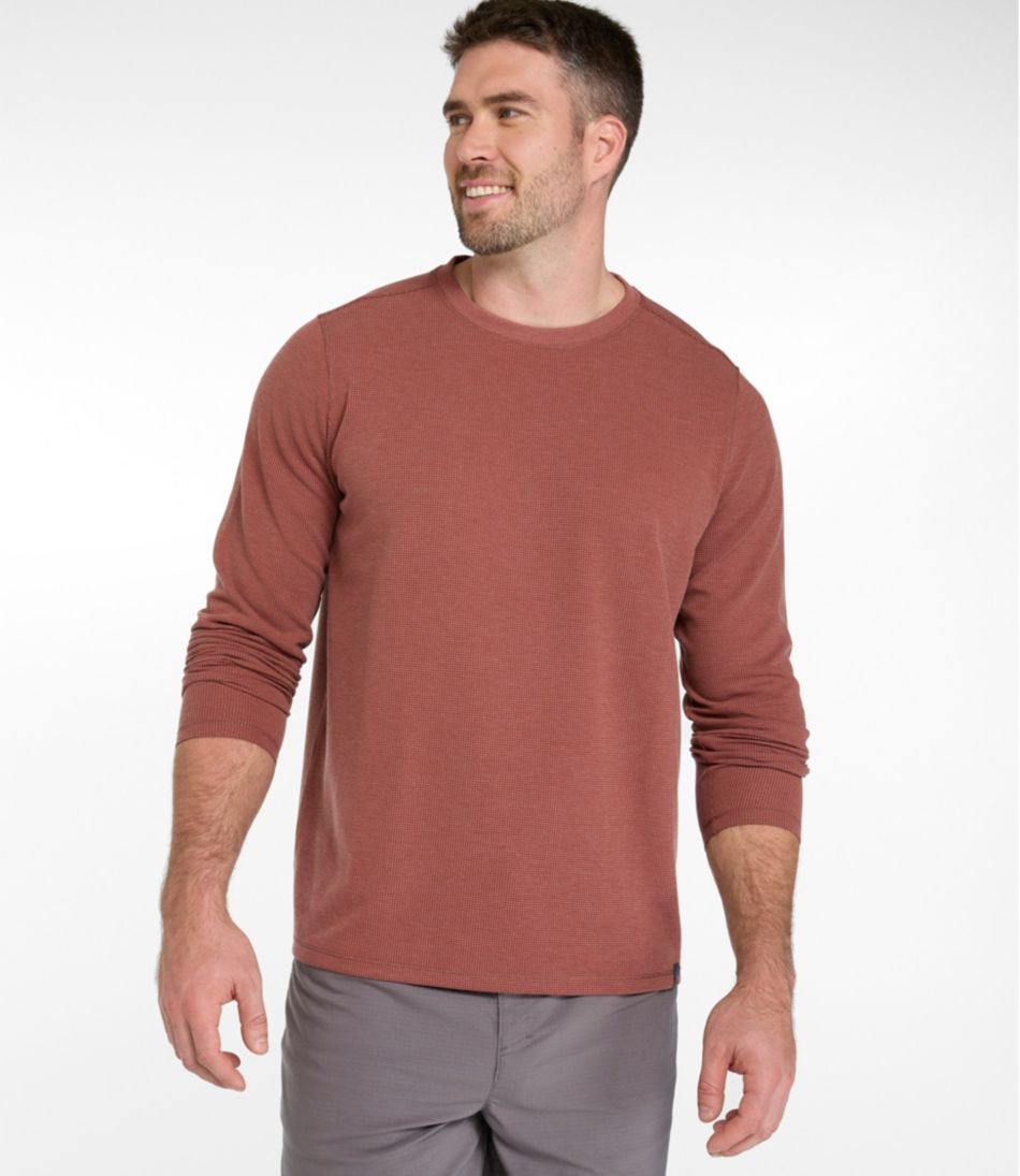 L.L.Bean | Men's Mountainside Micro Waffle Crew