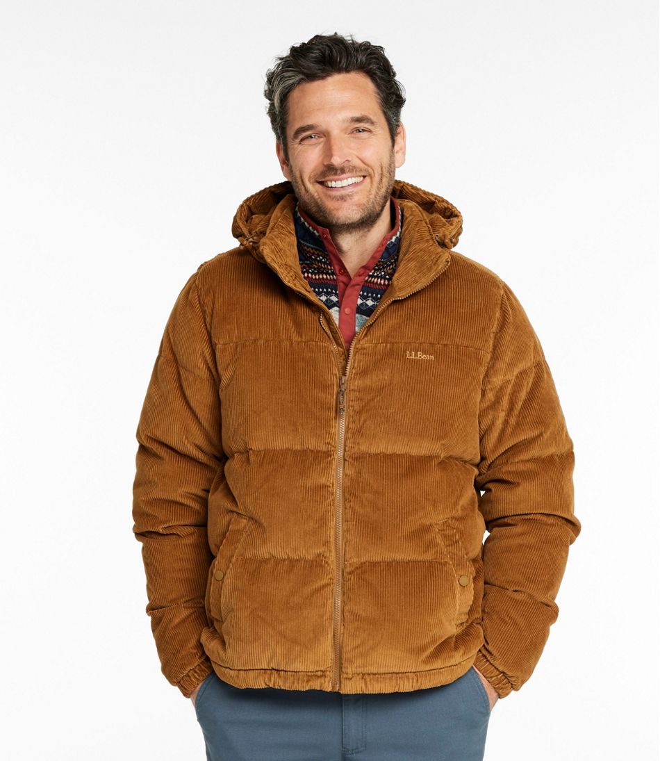 L.L.Bean | Men's Mountain Classic Down Jacket, Corduroy