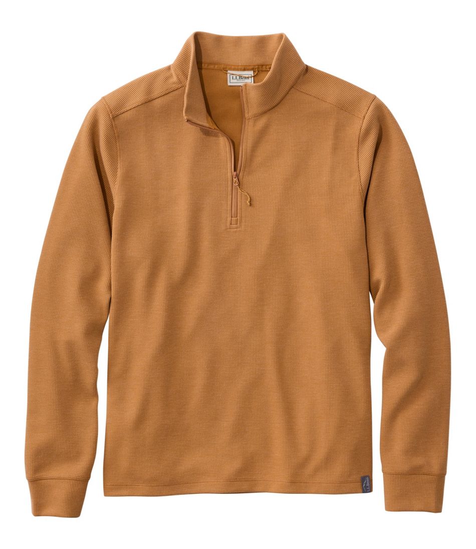 L.L.Bean | Men's Mountainside Micro Waffle, 1/4 Zip