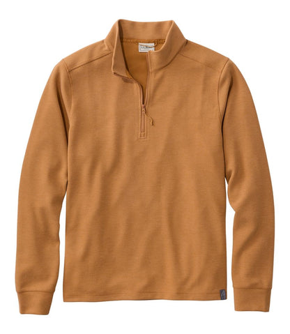 L.L.Bean | Men's Mountainside Micro Waffle, 1/4 Zip