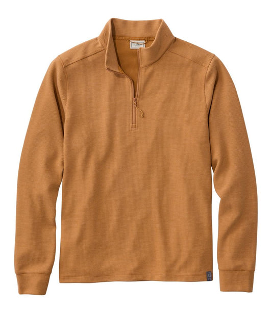 L.L.Bean | Men's Mountainside Micro Waffle, 1/4 Zip