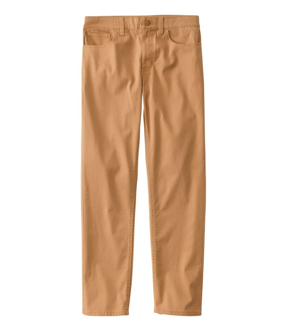 L.L.Bean | Men's BeanFlex® Performance Canvas Pants, Five-Pocket, Standard Fit, Straight Leg
