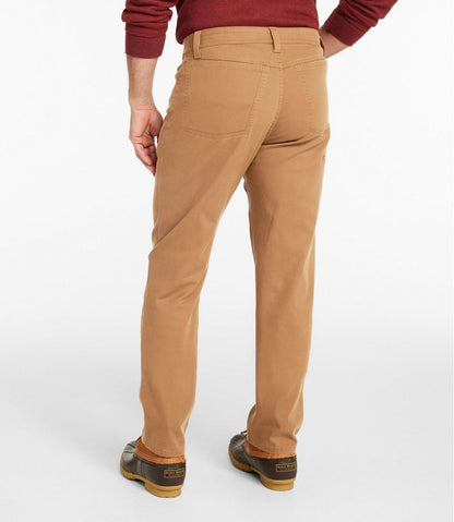 L.L.Bean | Men's BeanFlex® Performance Canvas Pants, Five-Pocket, Standard Fit, Straight Leg