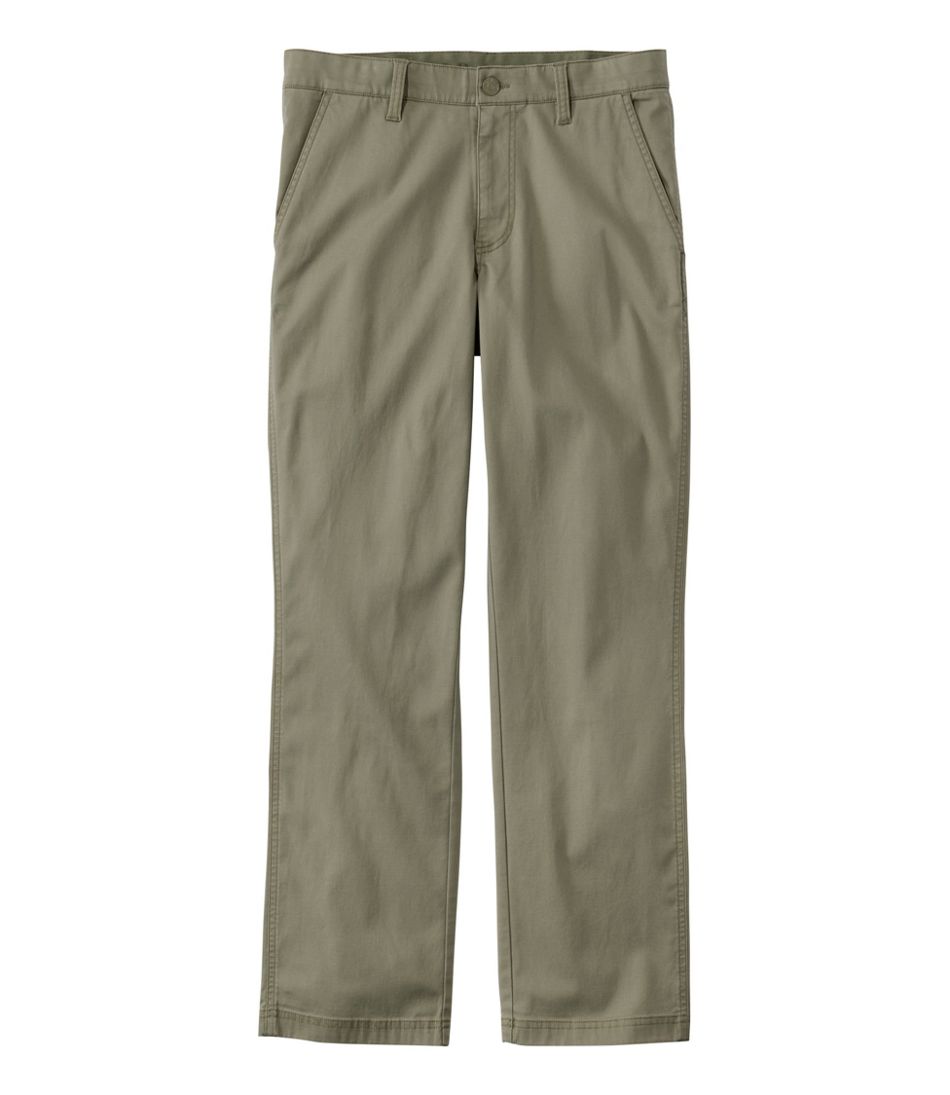 L.L.Bean | Men's BeanFlex® Performance Canvas Pants, Chinos, Standard Fit, Straight Leg