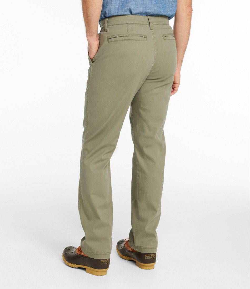 L.L.Bean | Men's BeanFlex® Performance Canvas Pants, Chinos, Standard Fit, Straight Leg