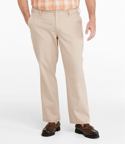 L.L.Bean | Men's BeanFlex® Performance Canvas Pants, Chinos, Standard Fit, Straight Leg