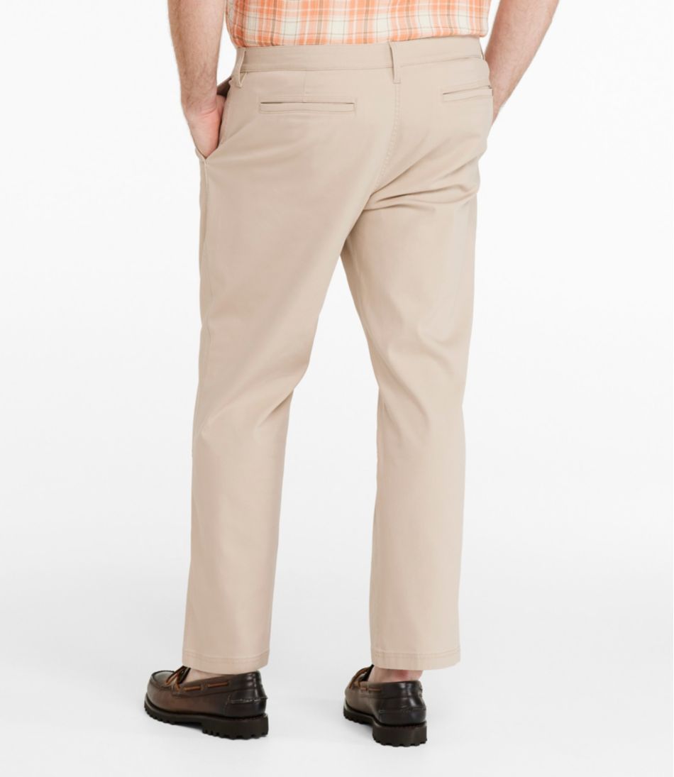 L.L.Bean | Men's BeanFlex® Performance Canvas Pants, Chinos, Standard Fit, Straight Leg