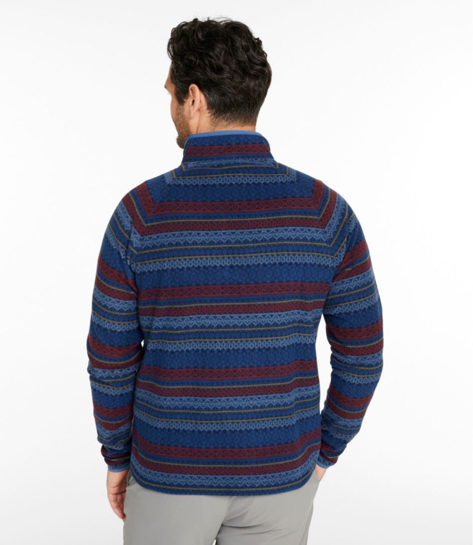 L.L.Bean | Men's All Season Access Fleece Pullover, Print