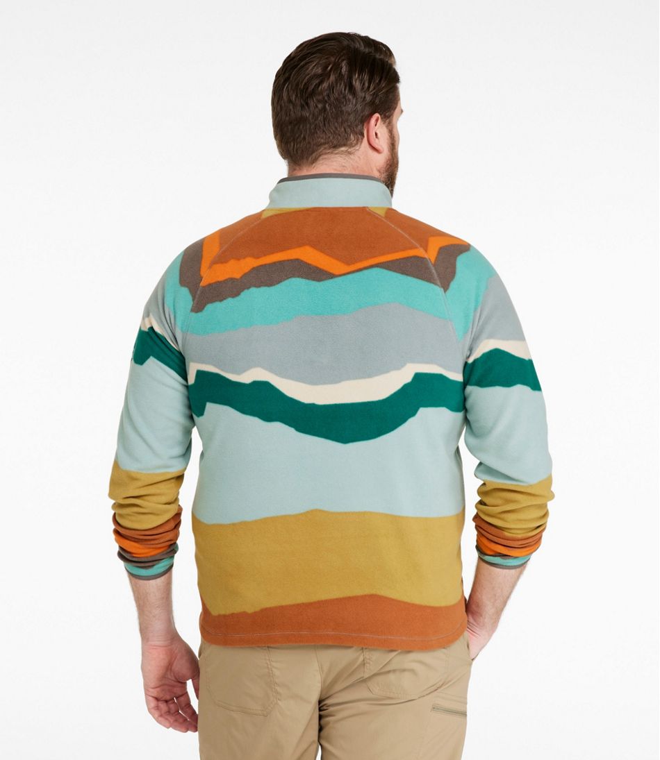 L.L.Bean | Men's All Season Access Fleece Pullover, Print