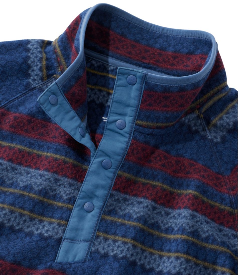 L.L.Bean | Men's All Season Access Fleece Pullover, Print