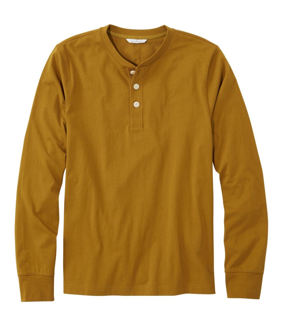 L.L.Bean | Men's Signature Northwoods Henley, Long-Sleeve