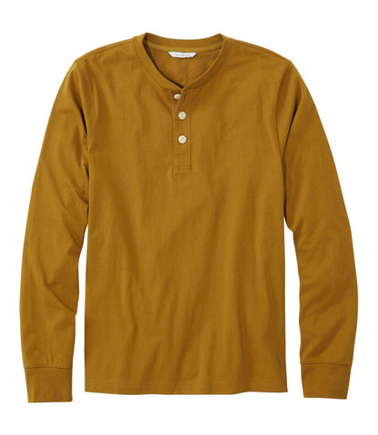 L.L.Bean | Men's Signature Northwoods Henley, Long-Sleeve