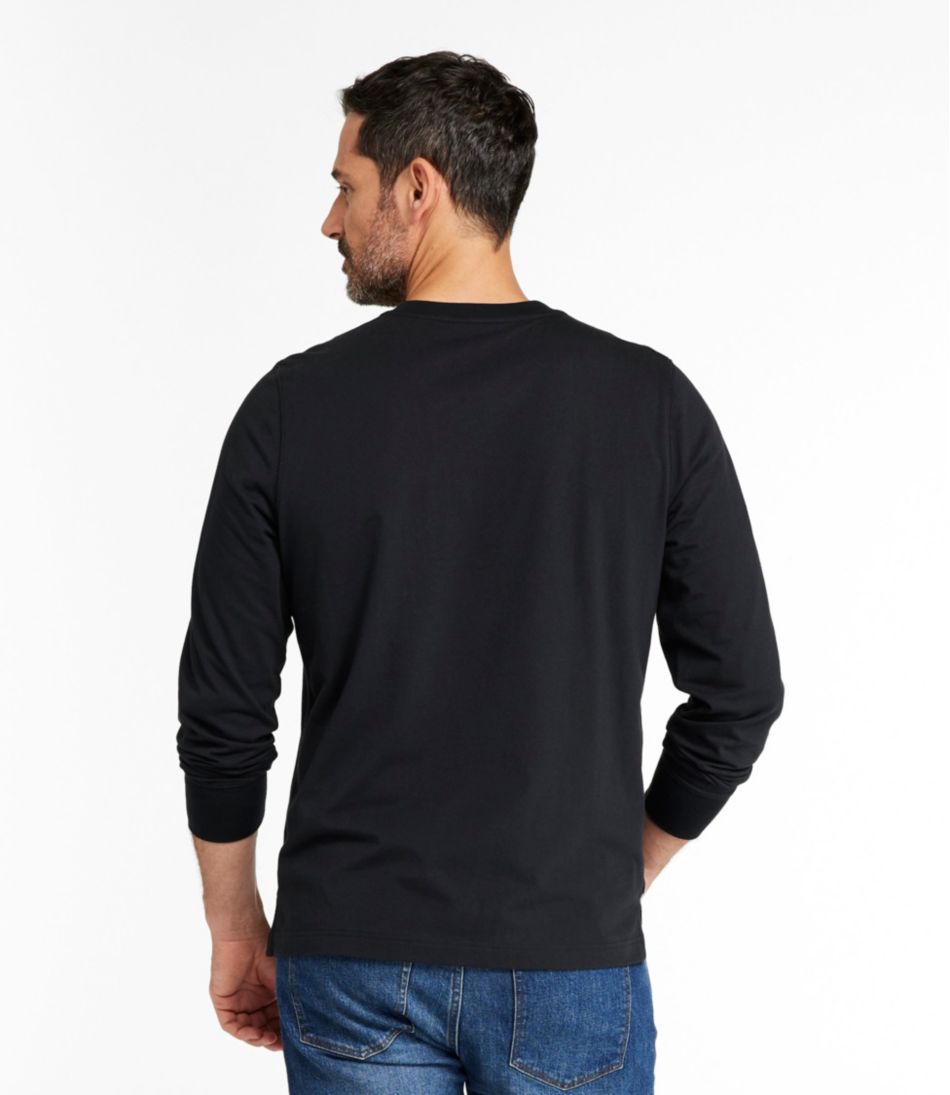L.L.Bean | Men's Signature Northwoods Henley, Long-Sleeve