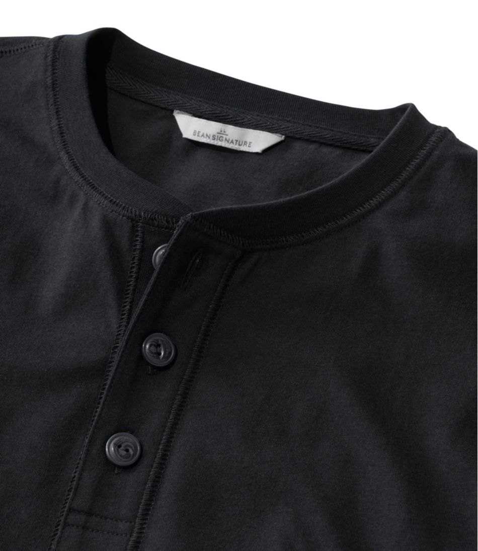 L.L.Bean | Men's Signature Northwoods Henley, Long-Sleeve