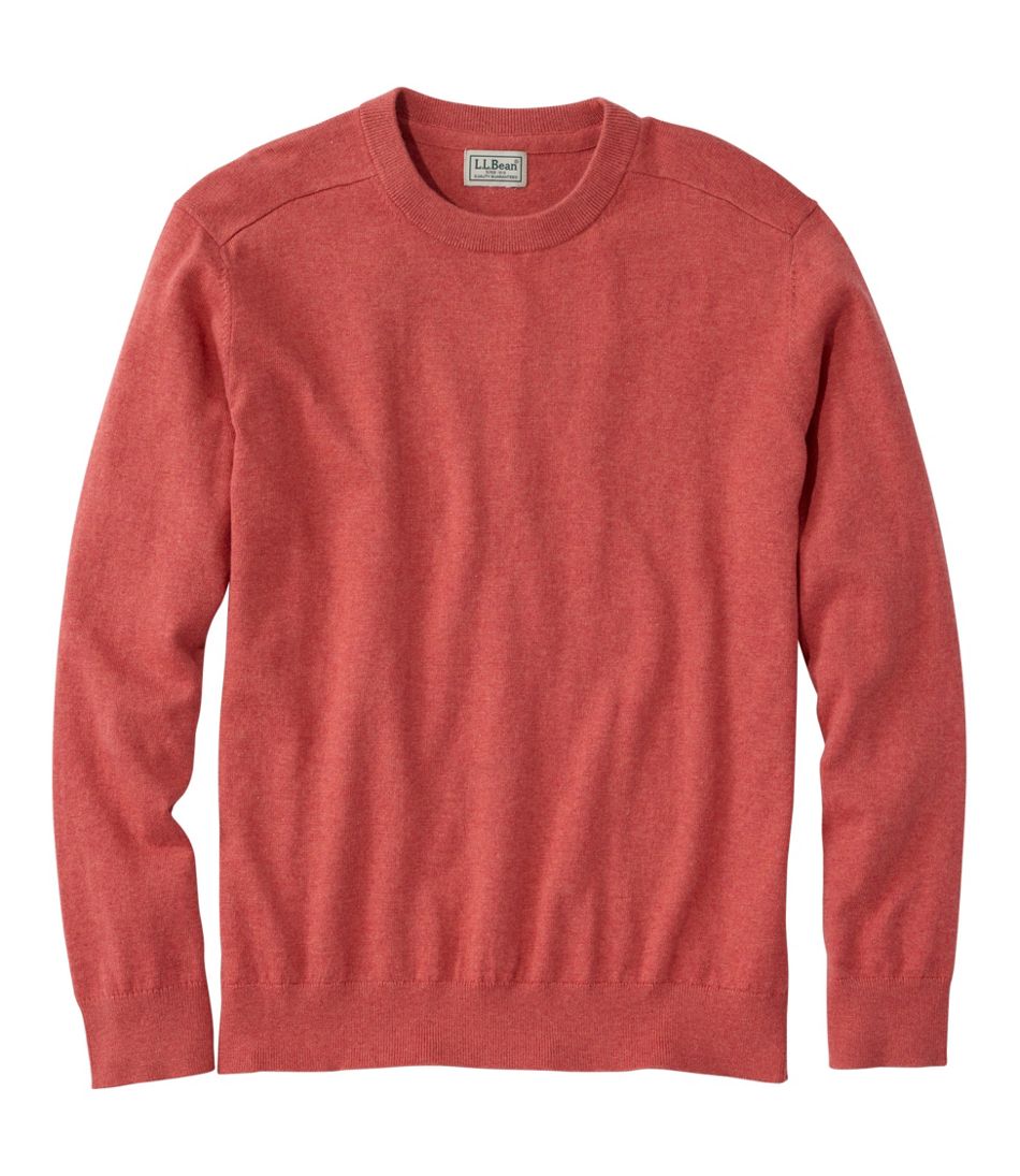 L.L.Bean | Men's All Seasons Cotton Blend Sweater, Crewneck