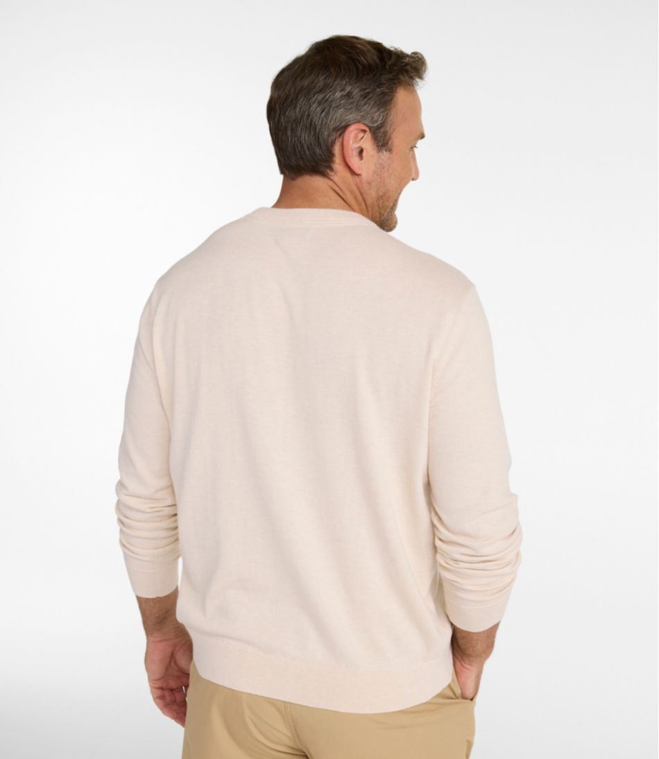 L.L.Bean | Men's All Seasons Cotton Blend Sweater, Crewneck