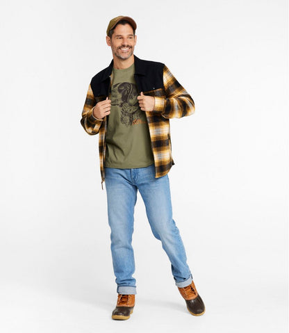 L.L.Bean | Men's Signature 1965 Chamois Cloth Stag Jacket, Plaid