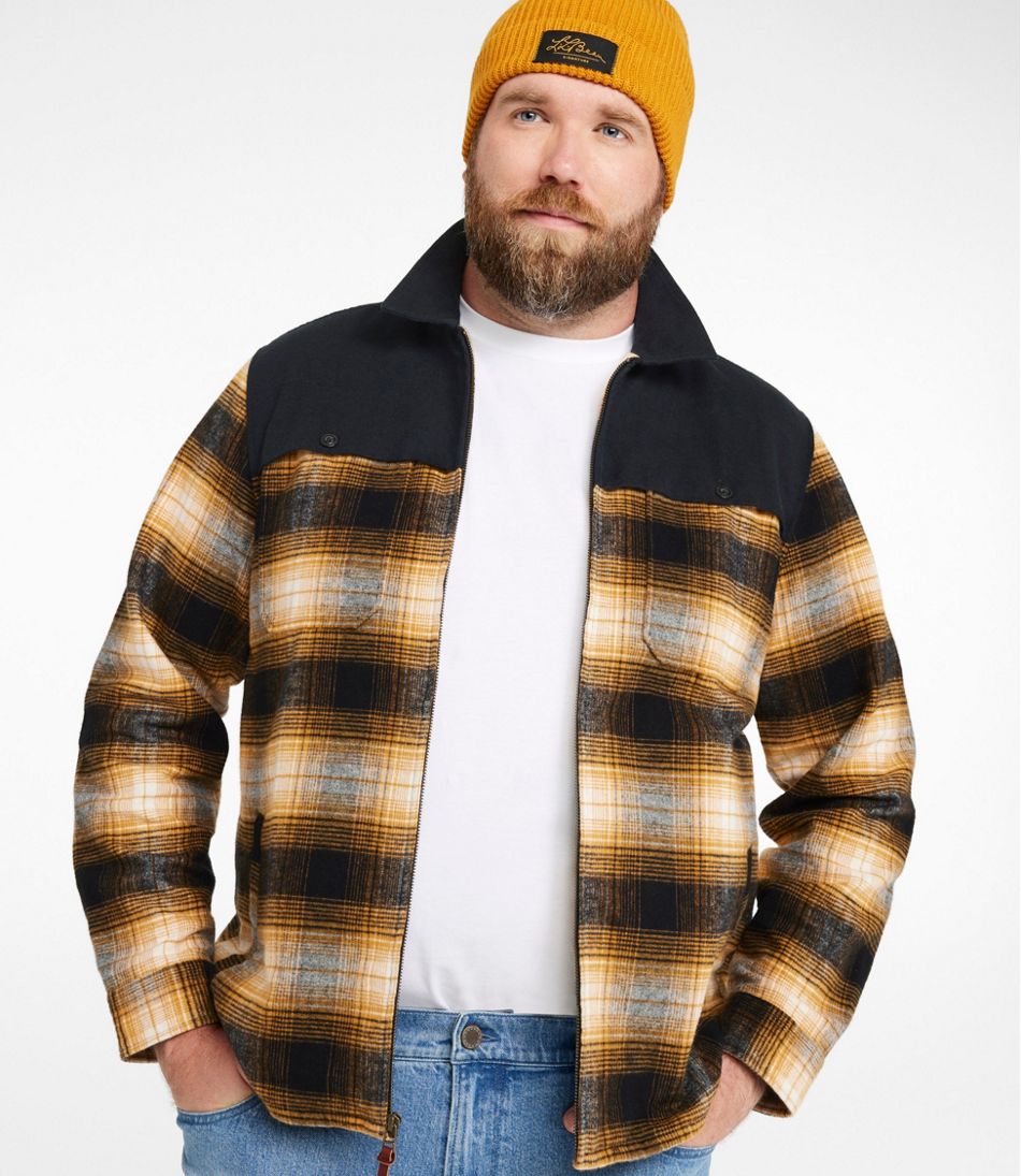 L.L.Bean | Men's Signature 1965 Chamois Cloth Stag Jacket, Plaid